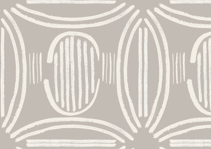 Geometric Tiles, Light Taupe - Roller Blind - Image 6